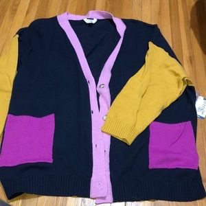 Cardigan 2X new with tags